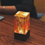 Resin table decor