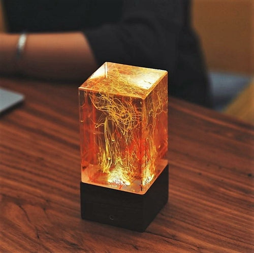 Resin table decor
